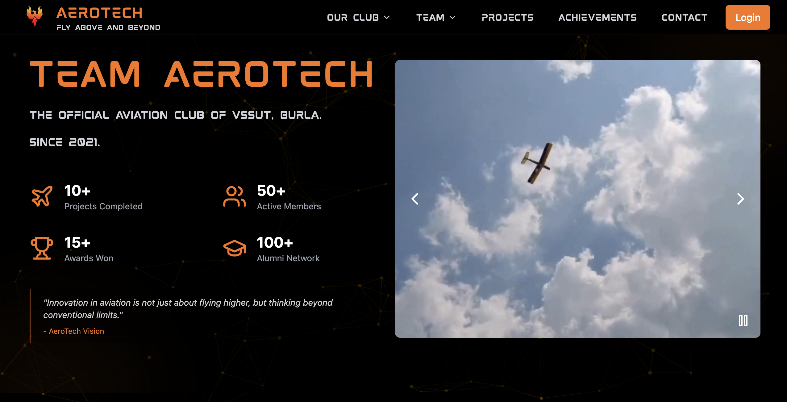 Aerotech Website Preview